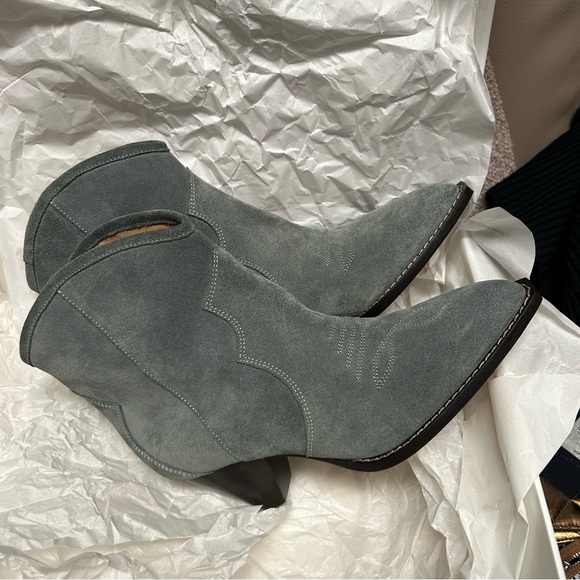 NIB Isabel Marant Darizo Ankle booties in Sea Green size 36 - Picture 5 of 17